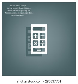 calculator - vector icon
