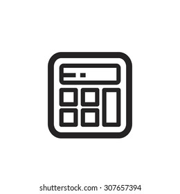 Calculator vector icon