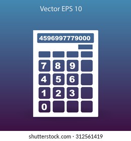 Calculator vector icon