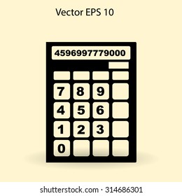 Calculator vector icon