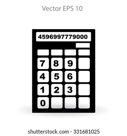 Calculator vector icon