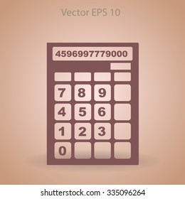 Calculator vector icon