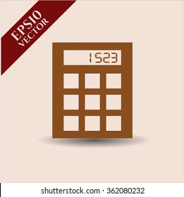 Calculator vector icon