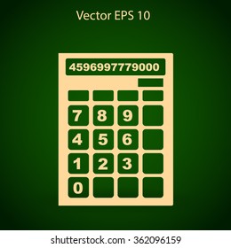 Calculator vector icon