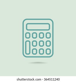calculator vector icon