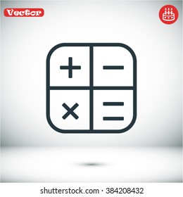 calculator vector icon