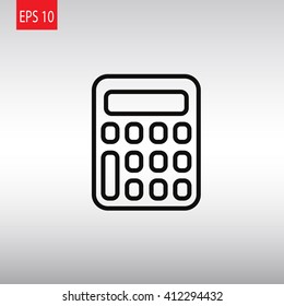 calculator vector icon