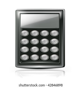 Calculator, Vector Icon
