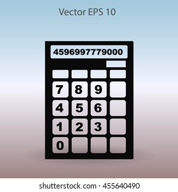 Calculator vector icon