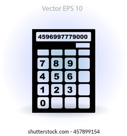 Calculator vector icon