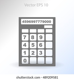 Calculator vector icon