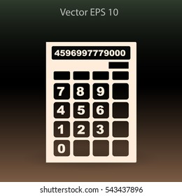 Calculator vector icon