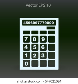 Calculator vector icon