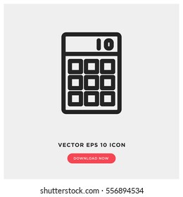 calculator vector icon