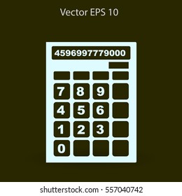 Calculator vector icon