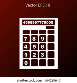 Calculator vector icon