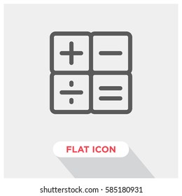 Calculator vector icon