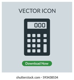 Calculator vector icon