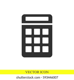 Calculator vector icon