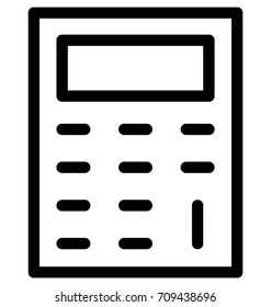 Calculator Vector Icon