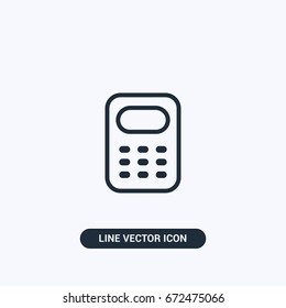 Calculator Vector Icon Design