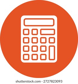 Calculator Vector Icon Design Illustration