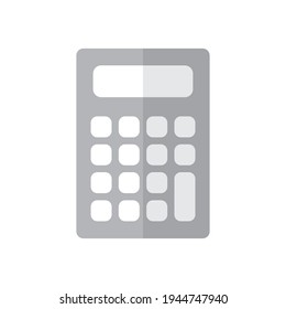 Calculator vector icon. Flat design