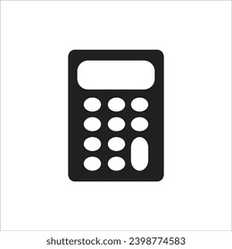 calculator vector icon line template
