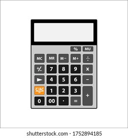 calculator vector icon logo symbol illustration template