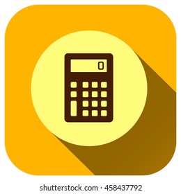 Calculator vector icon, logo for your design, symbol, application, website, UI