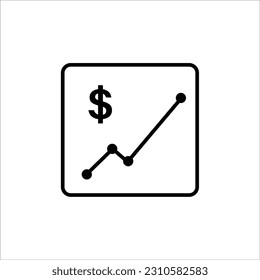 Icono del vector de la calculadora sobre fondo blanco. Estilo de línea