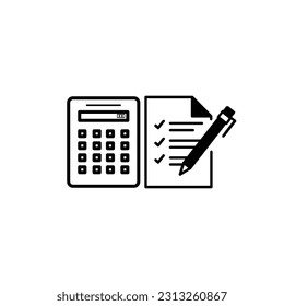 Calculator Vector and Icon Symbol