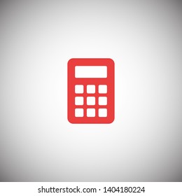 Calculator vector icon. Vector web design