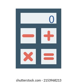  Calculator Vector icon which is suitable for commercial work and easily modify or edit it

