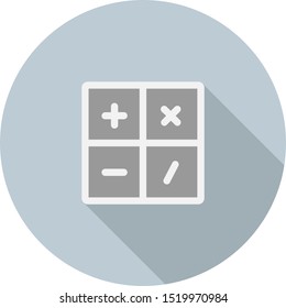 Calculator vector icon.Calculator vector icon to calculate the icon.Calculator vector icon for your next projects.