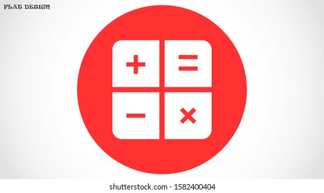 Calculator vector icon.Calculator vector icon to calculate the icon.Calculator vector icon for numbers 10 eps 