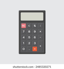 calculator vector illustration editable for virtual app