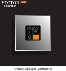 calculator, vector illustration, EPS 10