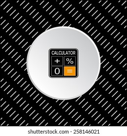 calculator, vector illustration, EPS 10