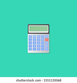 Calculator vector illustration in flat style