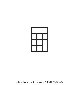 Calculator vector illustration icon concept.