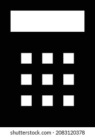 Taschenvektorgrafik einzeln auf transparentem Hintergrund. glyph-Vektorsymbole für Konzept- oder Web-Grafiken.