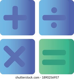 Calculator vector illustration for web, app and print.