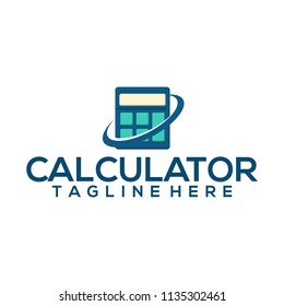 Calculator Vector Logo Image Icon