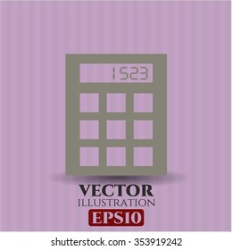 Calculator vector symbol
