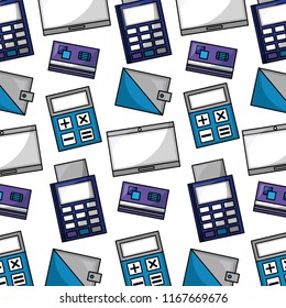 calculator with voucher and wallet