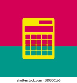 calculator.vector icon.


