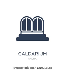Caldarium icon. Trendy flat vector Caldarium icon on white background from sauna collection, vector illustration can be use for web and mobile, eps10