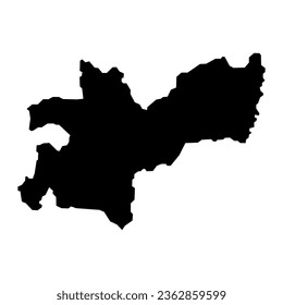 Caldas department map, administrative division of Colombia.