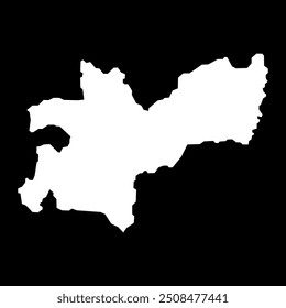 Mapa del departamento de Caldas, división administrativa de Colombia.